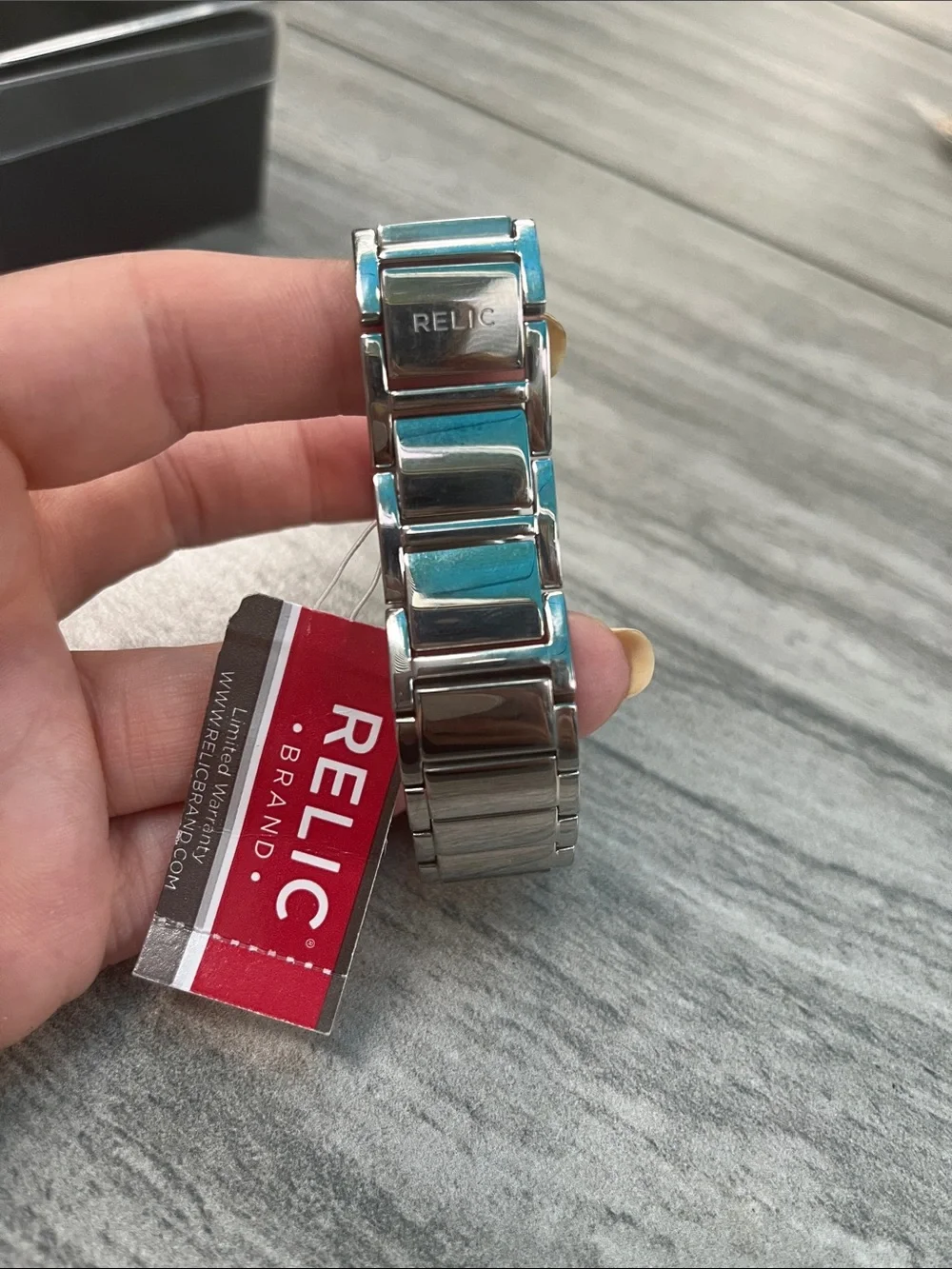 Relic bangle watch